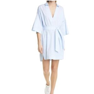 Frame Denim Light Blue Shirt Dress